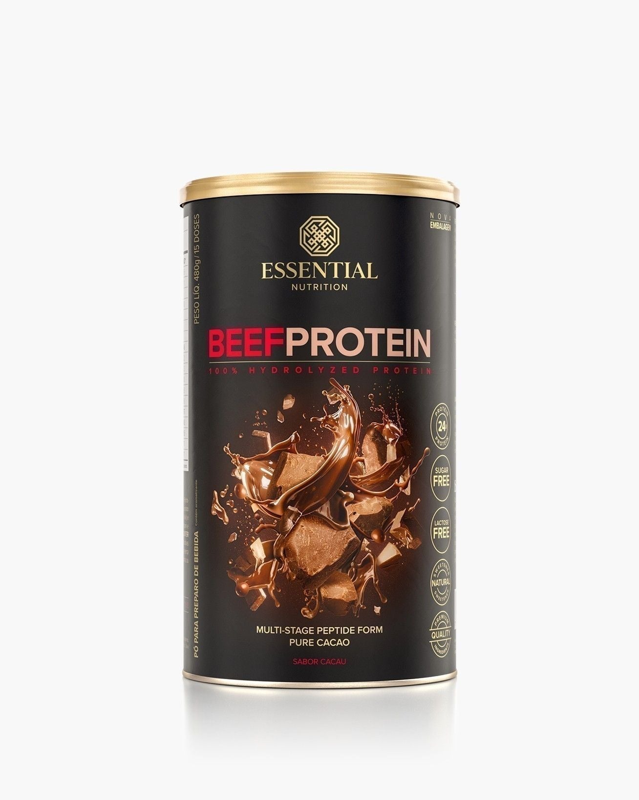Beef Protein Cacao Lata | 15 doses
