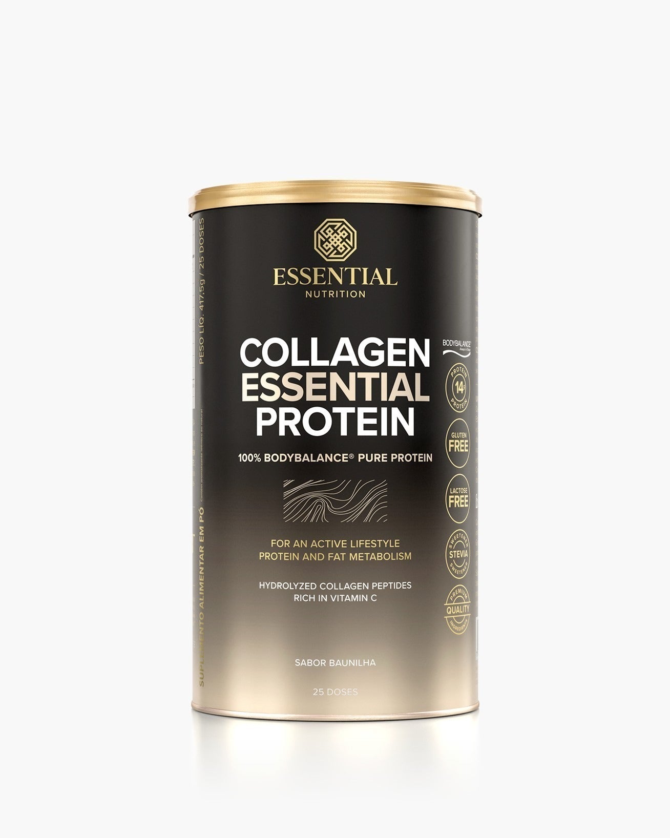 Collagen Essential Protein Baunilha Lata 417,5g | 25 doses